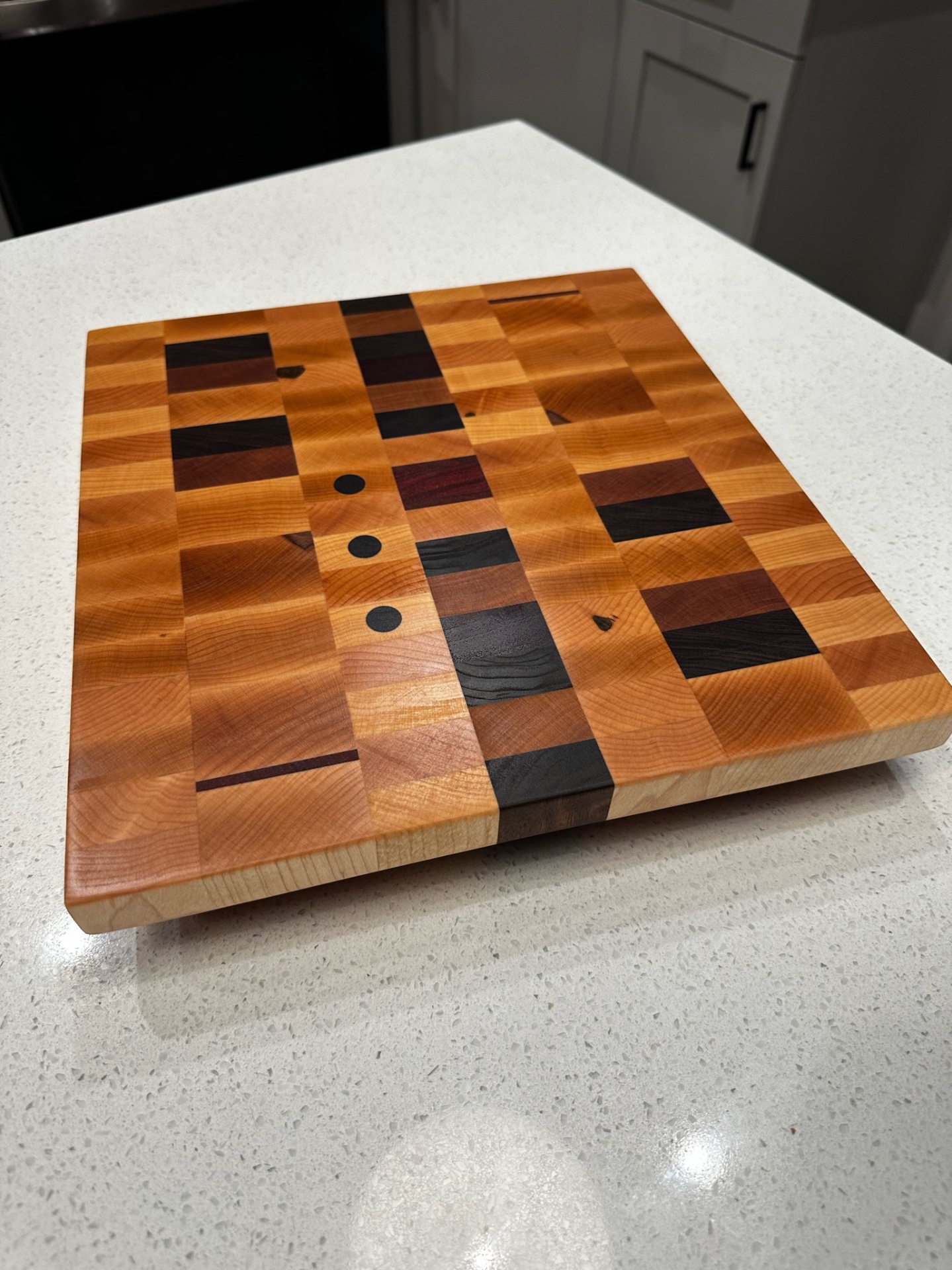 Handcrafted wood board by The Knotty Otter